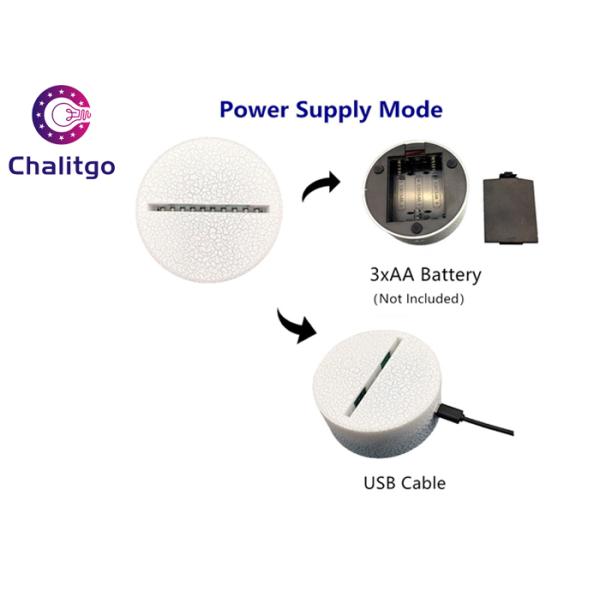 4.5~5V 3D LED Illusion Lamps Child Gifts Age 2 Unicorn For Christmas New Year