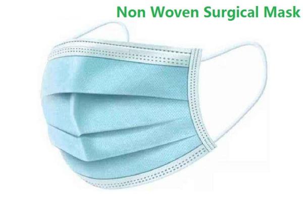 Disposable Blue Medical Surgical Face Mask Pharmacy for Doctor in Surgery