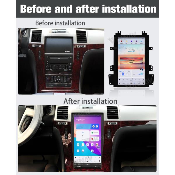 Авторадио Viknav Для Cadillac Escalade (2008-2012) 13,6 дюйма Авторадио Android Авторадио обновление Беспроводное CarPlay Стерео