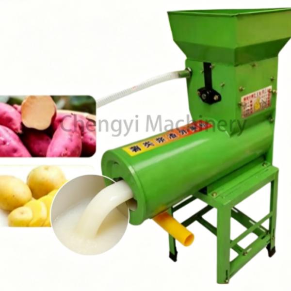 Iron Root Tuber Starch Separator High Capacity Reliable Extraction Processing Machinery