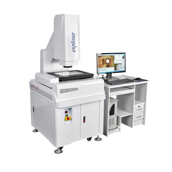 Automated Optical Profile Projector with 110mm Working Distance for High Precision Measurement and Inspection of Electronics