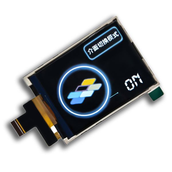 Custom TFT LCD Display Module with 240*320 Resolution SPI Interface and IPS Viewing Angle