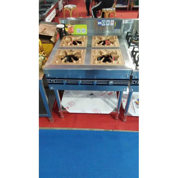 nature gas stainless steel stoven 750x840x780mm designed assmbled