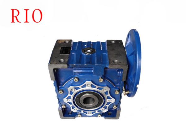 Cast Iron Housing Nmrv Worm Gear Reducer Rv110 High Safety Simple Installation