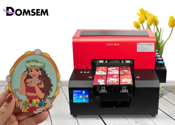 Digital UV Flatbed Printing Machine Small Format A4 Multipal Colors With A Set Of Ink