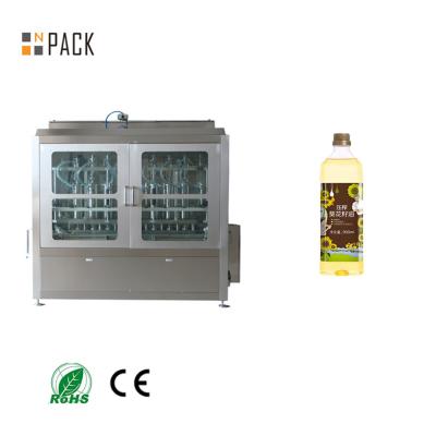 Máquinas automáticas de enchimento em linha de garrafa Óleo de coco para garrafa de plástico para animais de estimação