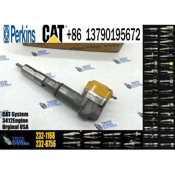 Cat 3412 engine 3412E injector 232-1168 10R1266 20R-0758 for caterpillar 3412 cat engine part