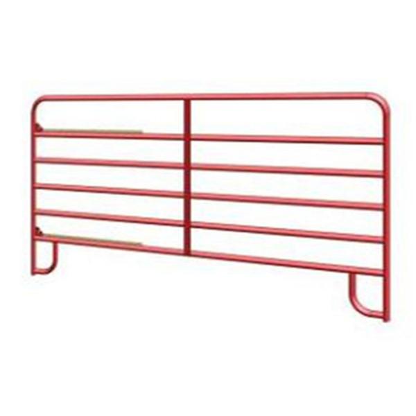 Permanent Pasture Farm Gate Fence / Farm Gate Hinges With Red Powder Coated