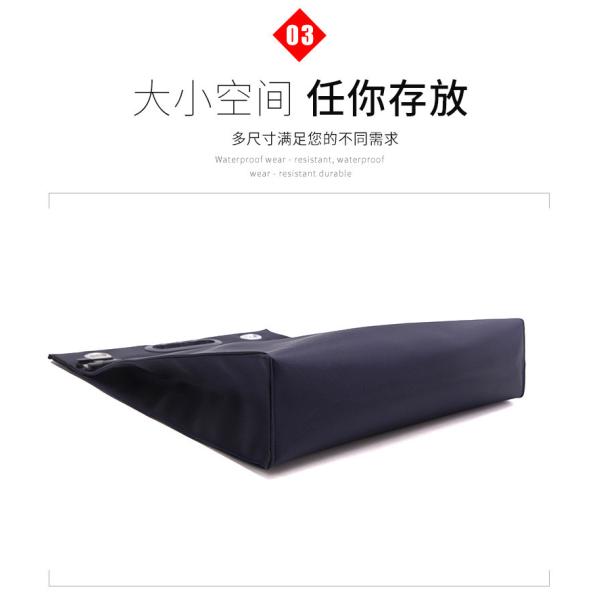 CROSS BORDER SOLID COLOR OXFORD CLOTH TICKET DOCUMENT BAG DOCUMENT BAG TICKET BAG DELIVERY BAG VOUCHER BAG A4 PAPER BAG