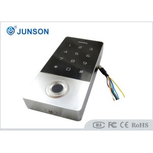 IP68 Waterproof Fingerprint RFID Access Control Keypad Reader — Tuya Smart Enabled