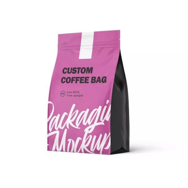 Colorful Tea Packaging Pouches , Food Grade Coffee Bean Pouches