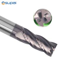 Moinho de extrusão de carburo de tungstênio sólido HRC60 18x100 mm Moinho de extrusão plana