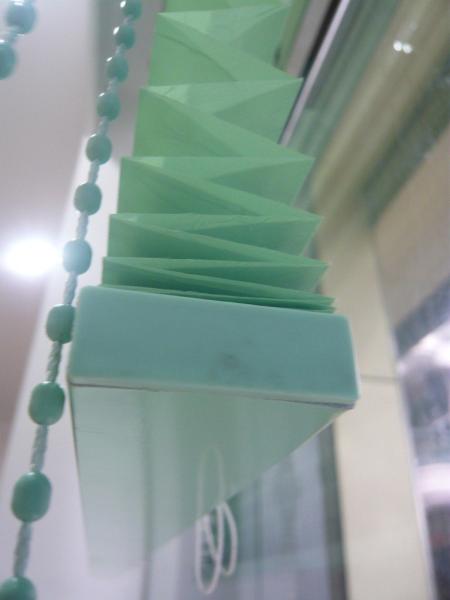 100% polyester fabric pleated shades for windows with steel headrail and steel bottomrail