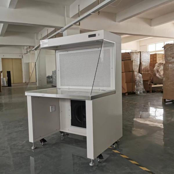 Нержавеющая сталь Ламинарный капот потока горизонтальный капот потока воздуха с фильтром Hepa