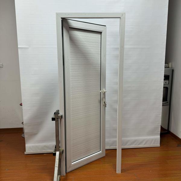 Chinese Top Hardware and Weather Resistance PVC Hinged Door for Residential Building