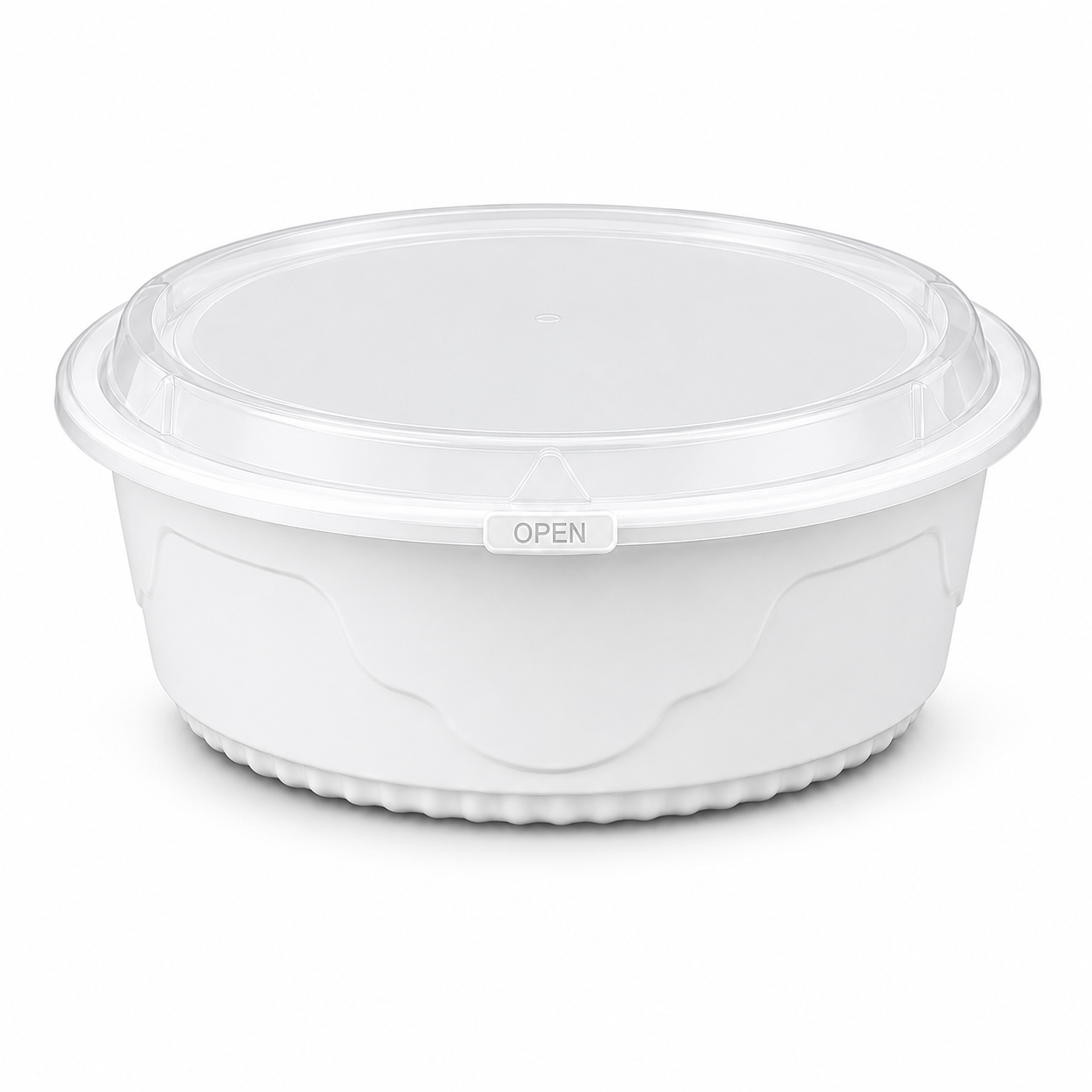 Soup / Bulk Catering Snap Lock Bowls 3000ml Deep Tamper Evident Container