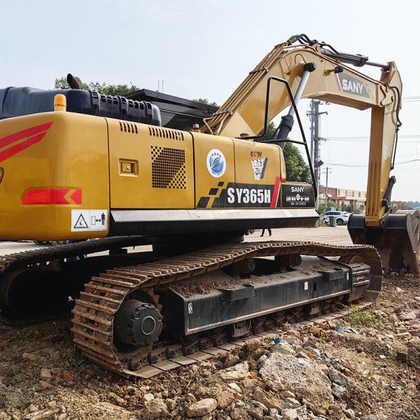 Excellent Condition SANY Hydraulic SY365H Used Crawler Excavators 212kw Rated Power