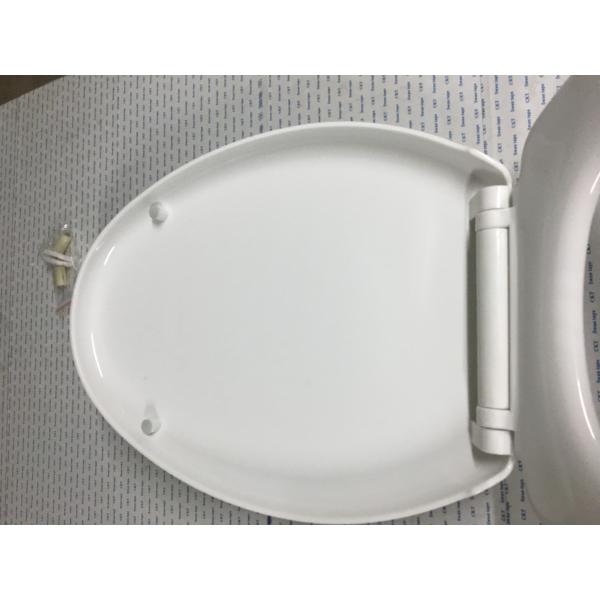 Contemporary Style Universal Toilet Lid Cover , Toilet Bowl Top Cover Quick Cleaning