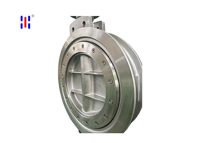 500A Triple Offset Butterfly Valve Wafer 10K 316 SS for Water Supply