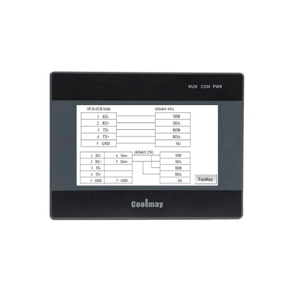 Coolmay 4.3'' HMI PLC All In One with Digital Temperature Control for Water Systems Compact Design Integrated HMI PLC