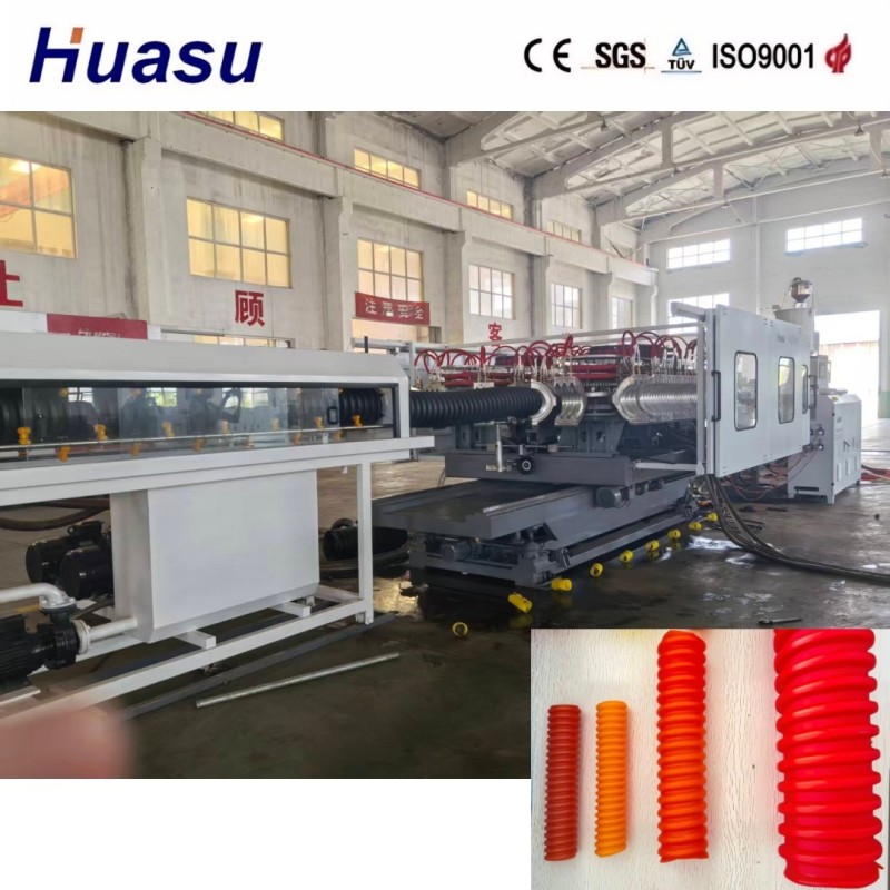 Fully Automatic Single Wall Corrugated Pipe Production Line 32mm-2000mm Diameter for Underground Sewage Systems