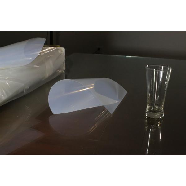 PET 5 Mil Milky White Polyester Clear Inkjet Film