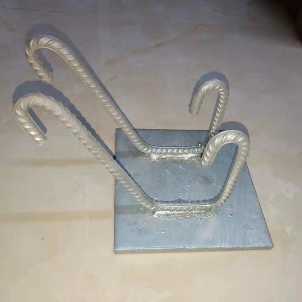 100mm Steel Embed Plates Mild Steel Parts Galvanized Steel Sheet Concrete Odm