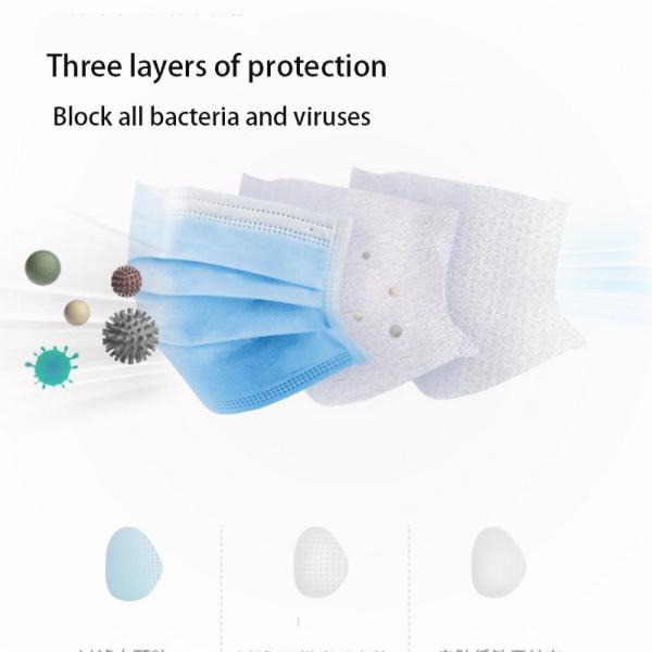 Anti Virus Medical Disposable Surgical Masks Nonwoven Respirator Protective Corona