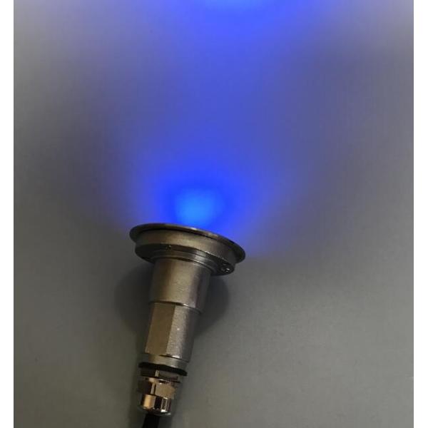 316 Stainless Steel 12V 24V RGB 3 In1 LED Underwater Spot Light With PVC Sleeve