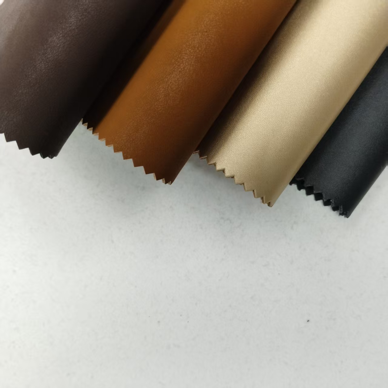 Versatile Embossed High Performance Cost-Effective Wrinkle-Resistant Textured Pu Leather for Shoes Pu Artificial Leather Fabric
