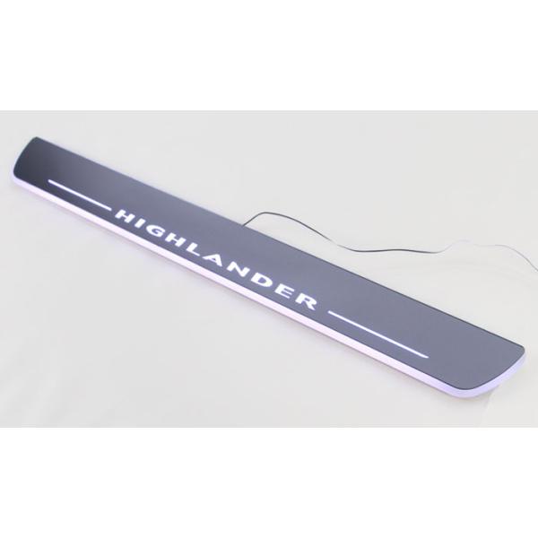 Toyota Highlander car door welcome lights LED Moving Door sill Scuff for sale