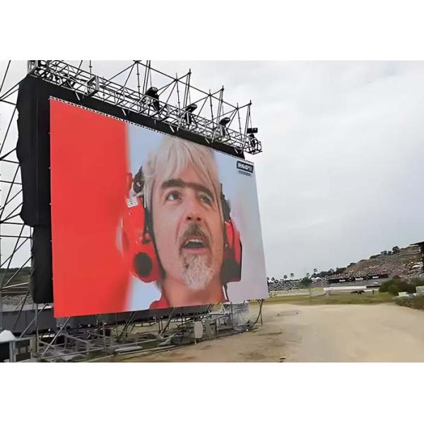 P2.9 Panneau LED extérieur et intérieur mobile, P2.604 HD écran LED à 7680 Hz pour arrière-plan LED