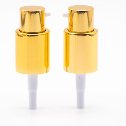 Gold Aluminum Foam 18 410 Mist Pump Sprayer For PET Bottle