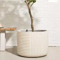 Planteurs de jardin en plastique extérieur Moules rotatifs pots de fleurs de jardin