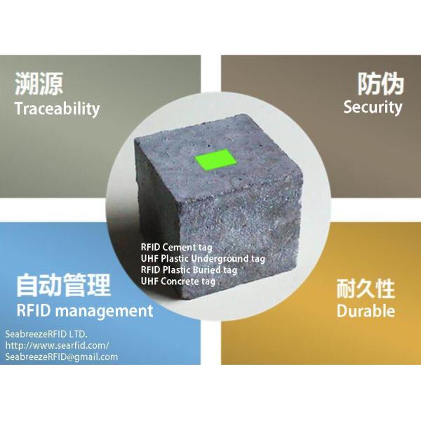 RFID cement tags, UHF concrete tags, RFID plastic buried tags, UHF Plastic underground passive tags