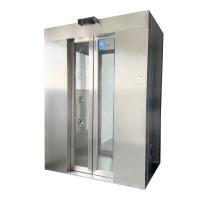 Recessed Auto Sliding Door Air Shower | 1600x1000x2100mm Compact Design | 201 Stainless Steel & Anti-Corrosion