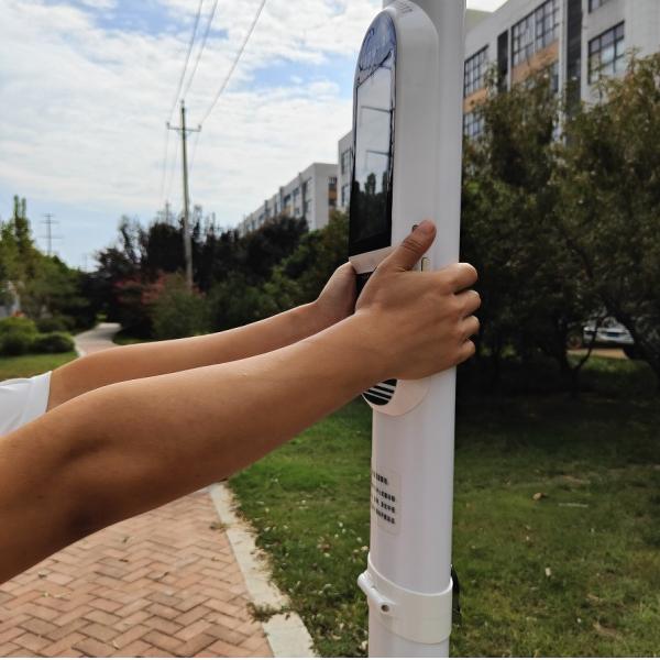 RS232 Interface Foldable Medical Portable BMI Machine for Height and Weight Tracking