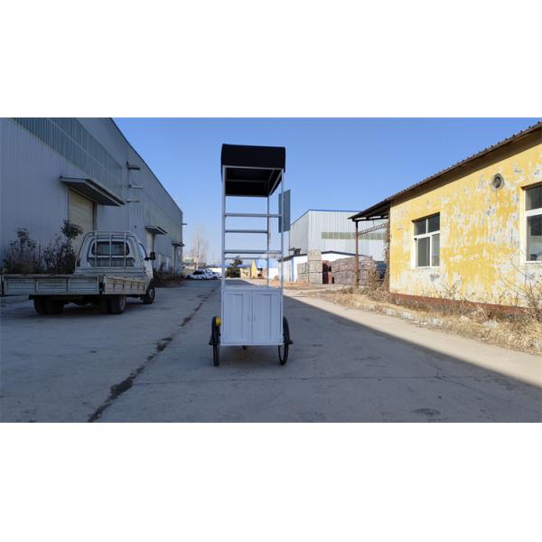 Customize color size Ice Cream Push Carts fast food trolley for promotion selling hamburger