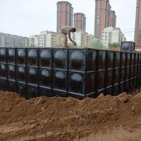 O tanque de água subterrânea galvanizado da placa do aço/Sus personalizou o tamanho para o hospital