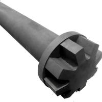Bloc de soudage en graphite noire de 30 Mpa pour rotors de dégazage à l'alumine