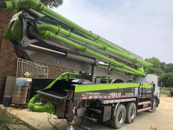 9 MPa Refurbished Concrete Pump Truck Zoomlion 47m Diesel Powered