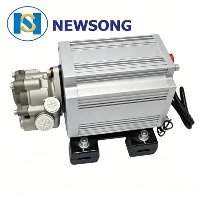 7.5A IP67 AC225V 2.2KW 1200r/min Electric Bus Steering Pump EHPS-2.2R1313B02 TS16949 ISO14001