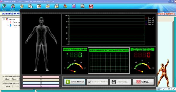 Magnetic Resonance Quantum Body Health Analyzer 41 Reports AH-Q8