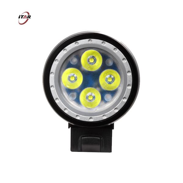 10 Hours Runtime LED Flashlight For Bike Front Light Aluminum Alloy Material