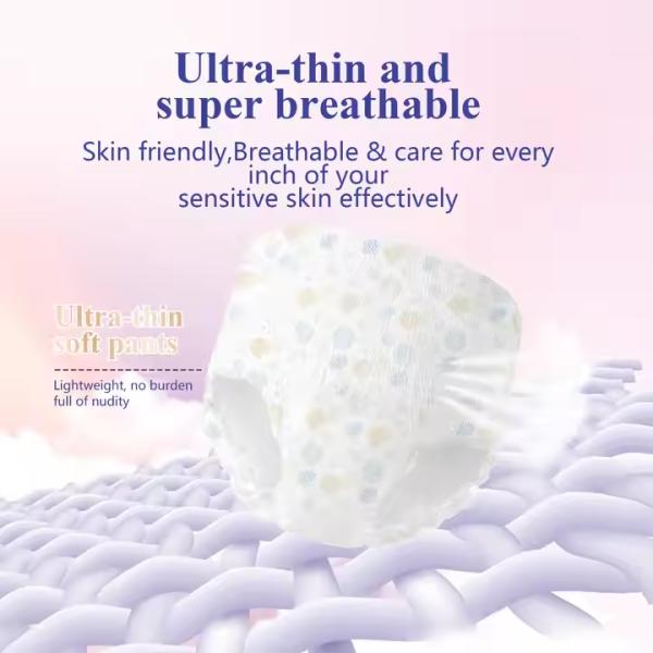 Bragas Sanitarias Desechables para Mujer, Bragas Menstruales Desechables con Relleno