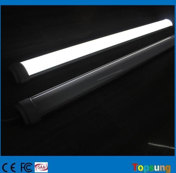 High quality   Aluminum alloy with PC cover waterproof ip65 5f  60w tri-proof led  linear light  for office