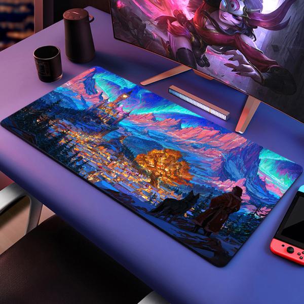 Custom Logo Waterproof Large Gaming Extended Xxl Mouse Pad For Flat Desk Mat Laptop Pad
