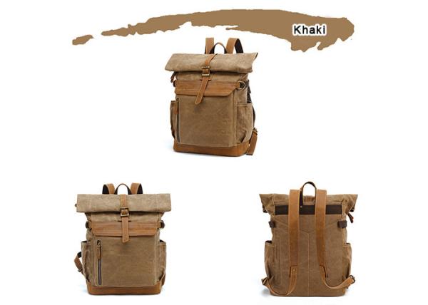 Waterproof Canvas Computer Briefcase Laptop Men'S Crossbody Bag Laptop Bag