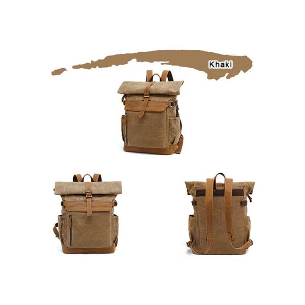 Waterproof Canvas Computer Briefcase Laptop Men'S Crossbody Bag Laptop Bag