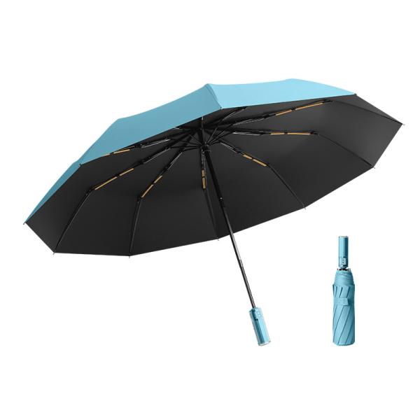 Transparency Crystal Mechanical Handle Umbrella 105cm Open Diameter Automatic Open Style